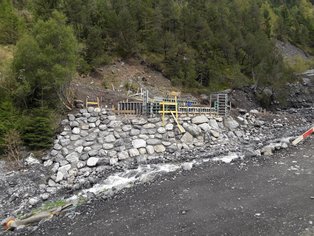 Schalung Brücke Öschibach