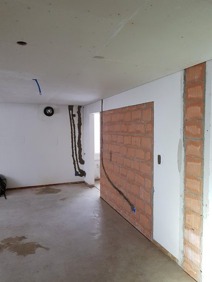 Öffnungen zugemauert