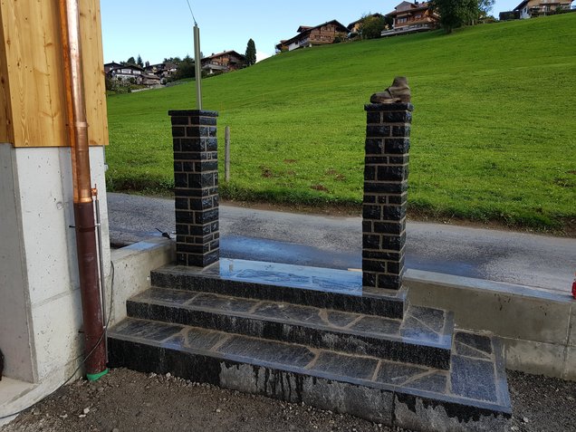 Eingangspfeiler Äschi