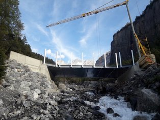 Fast fertig Brücke Öschibach